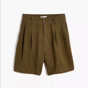 Long Linen Shorts